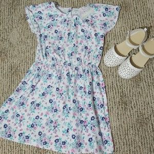 Floral print dress